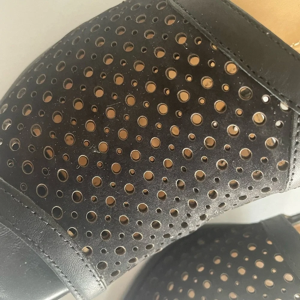 Nurture Heel Leather Sandal - Picture 6 of 8